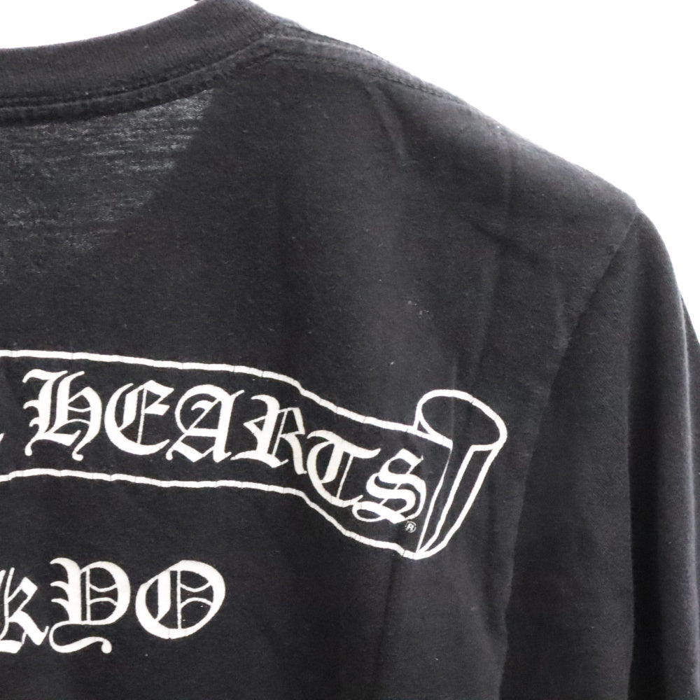CHROME HEARTS(クロムハーツ) CH T-SHRT LTD 東京限定バックプリント半袖Tシャツ ブラック