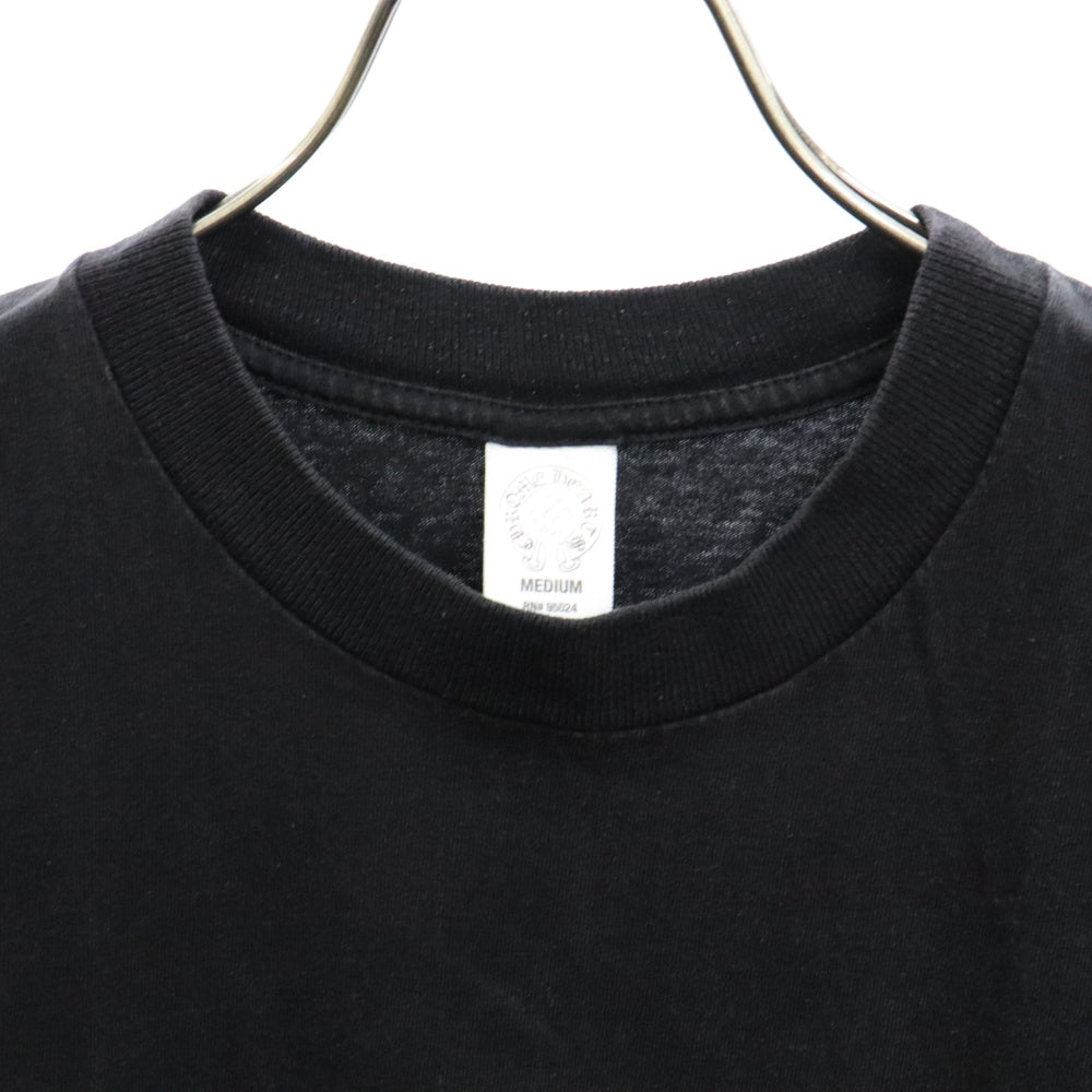 CHROME HEARTS(クロムハーツ) NEW YORK BS S/S TEE ニューヨーク限定 BSフレア プリント半袖Tシャツ ブラック