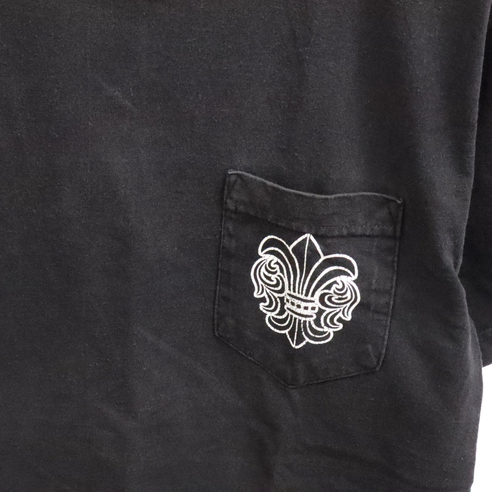 CHROME HEARTS(クロムハーツ) NEW YORK BS S/S TEE ニューヨーク限定 BSフレア プリント半袖Tシャツ ブラック