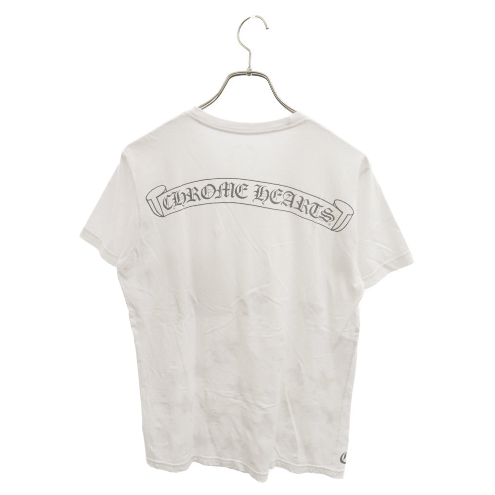 CHROME HEARTS(クロムハーツ) STAR S/S TEE スターロゴプリント半袖Tシャツ ホワイト