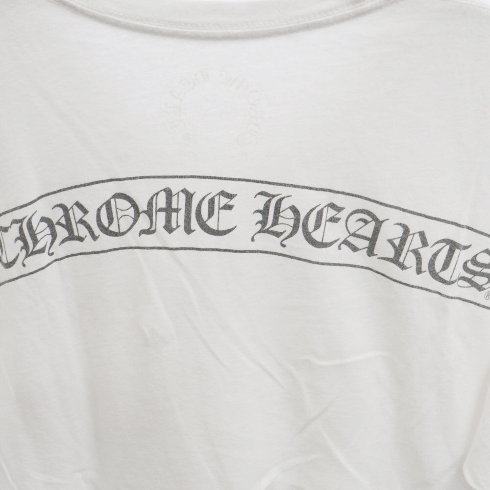 CHROME HEARTS(クロムハーツ) STAR S/S TEE スターロゴプリント半袖Tシャツ ホワイト
