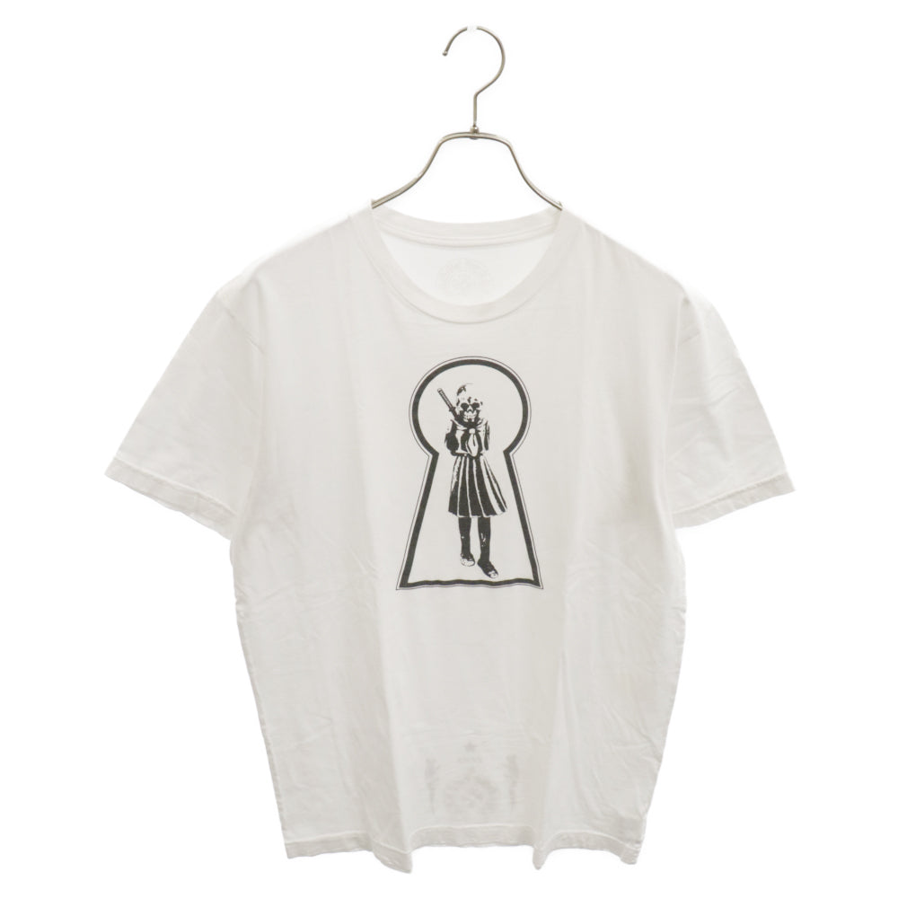 CHROME HEARTS(クロムハーツ) FOTI S/S TEE スキッピー プリント 半袖 Tシャツ ホワイト