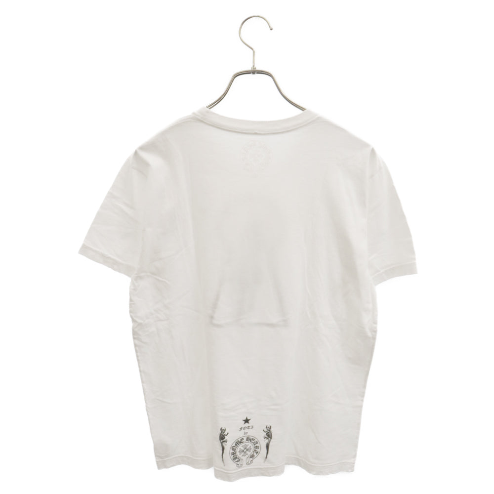 CHROME HEARTS(クロムハーツ) FOTI S/S TEE スキッピー プリント 半袖 Tシャツ ホワイト