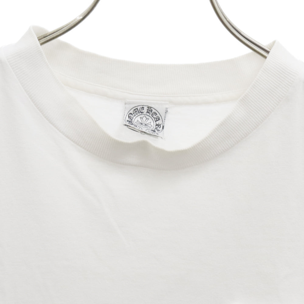 CHROME HEARTS(クロムハーツ) OLD DAGGER S/S TEE オールドモデル ダガーロゴプリント 半袖Tシャツ ホワイト