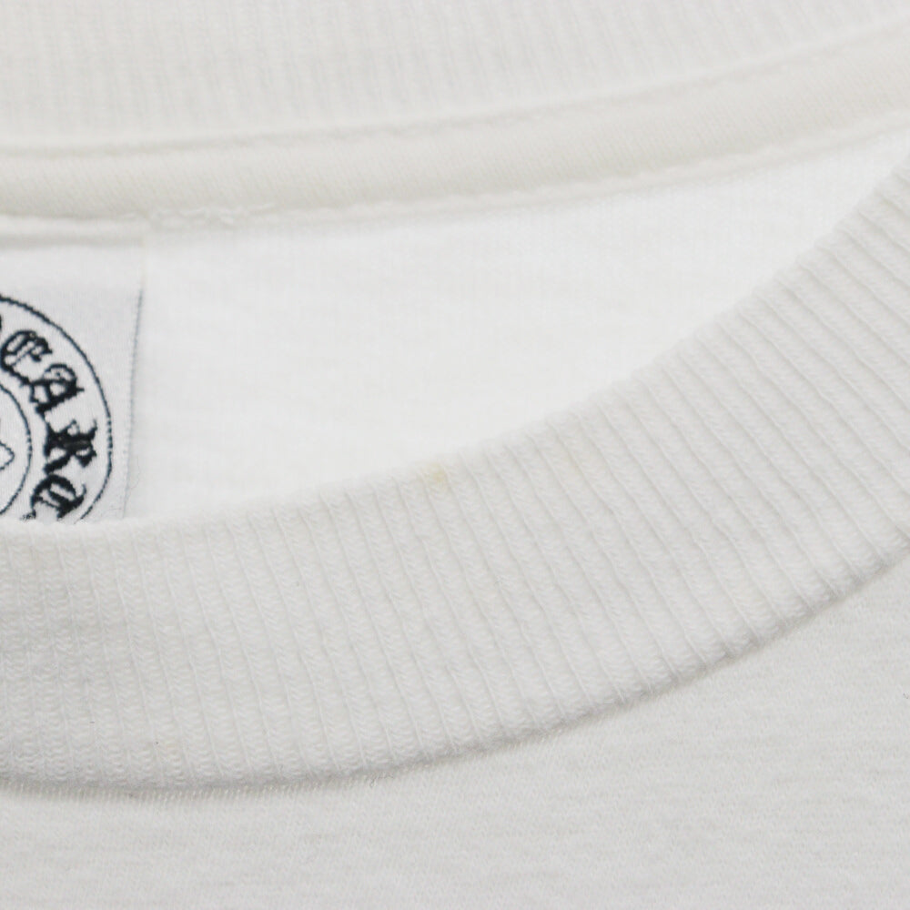 CHROME HEARTS(クロムハーツ) OLD NEW YORK S/S TEE オールドモデル ニューヨーク限定 サイドクロスロゴプリント 半袖Tシャツ ホワイト