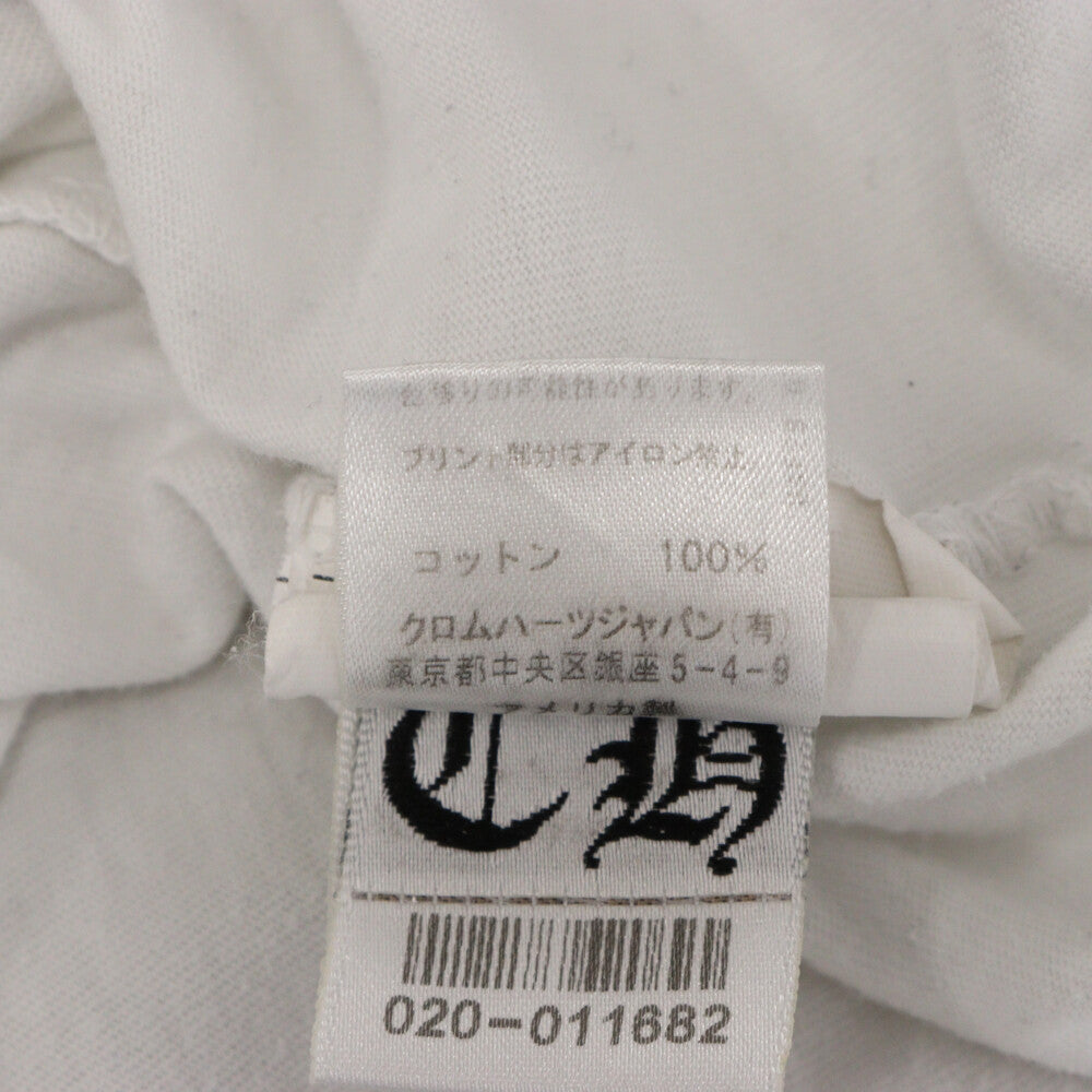 CHROME HEARTS(クロムハーツ) FOTI S/S TEE フォティ フロント フォトプリント 半袖Tシャツ ホワイト