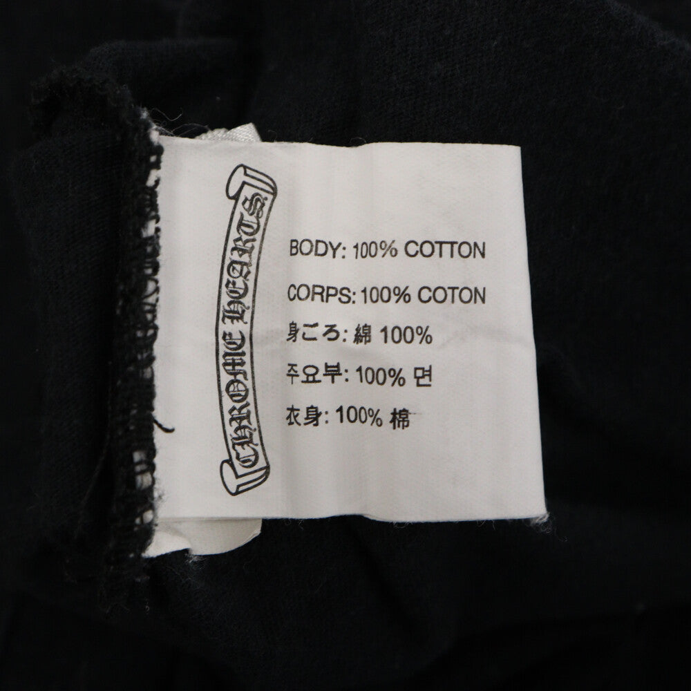 CHROME HEARTS(クロムハーツ) FOTI S/S TEE ジャービスバックプリントプリント 半袖 Tシャツ ブラック