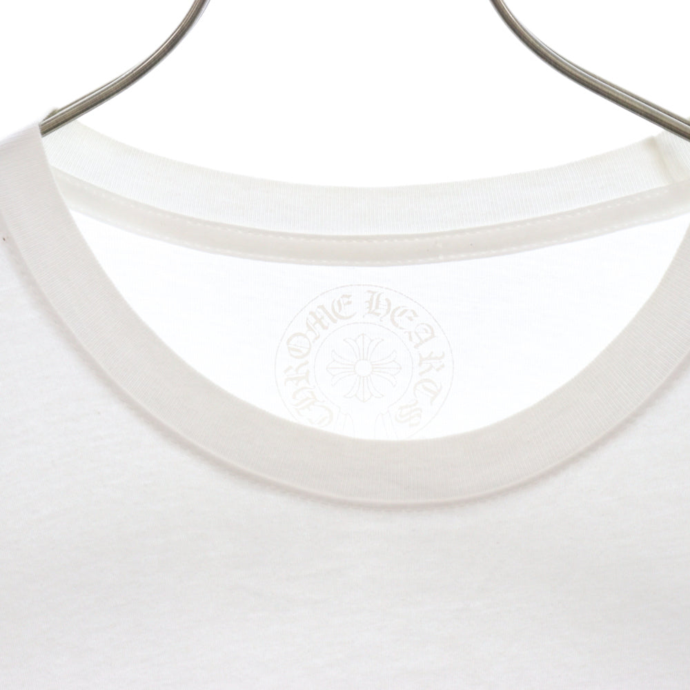 CHROME HEARTS(クロムハーツ) Back Scroll Tee バックスクロールロゴ 半袖Tシャツ ホワイト