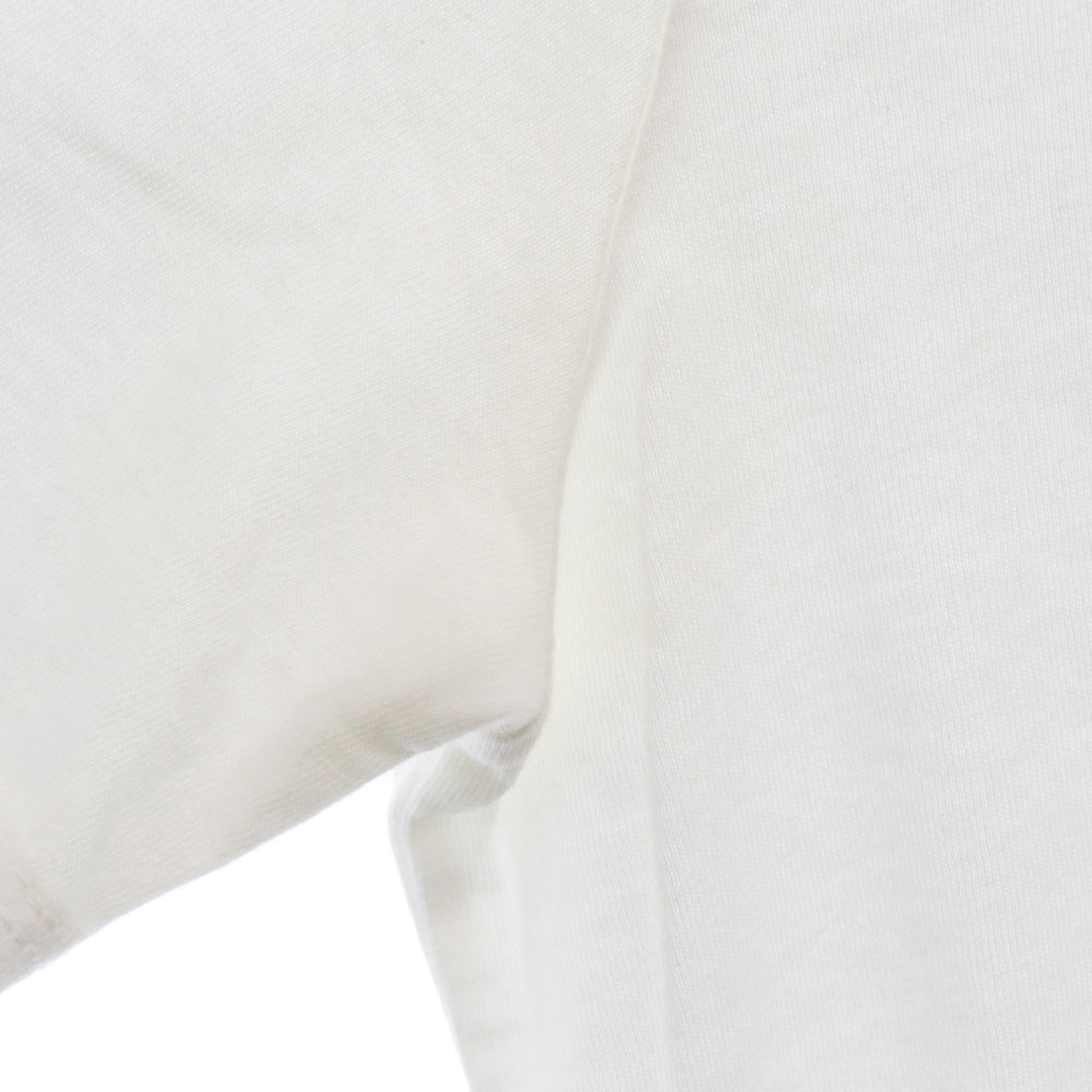CHROME HEARTS(クロムハーツ) CH POLO S/S BSフレアロジウムボタン CHロゴプリント 半袖ポロシャツ ホワイト