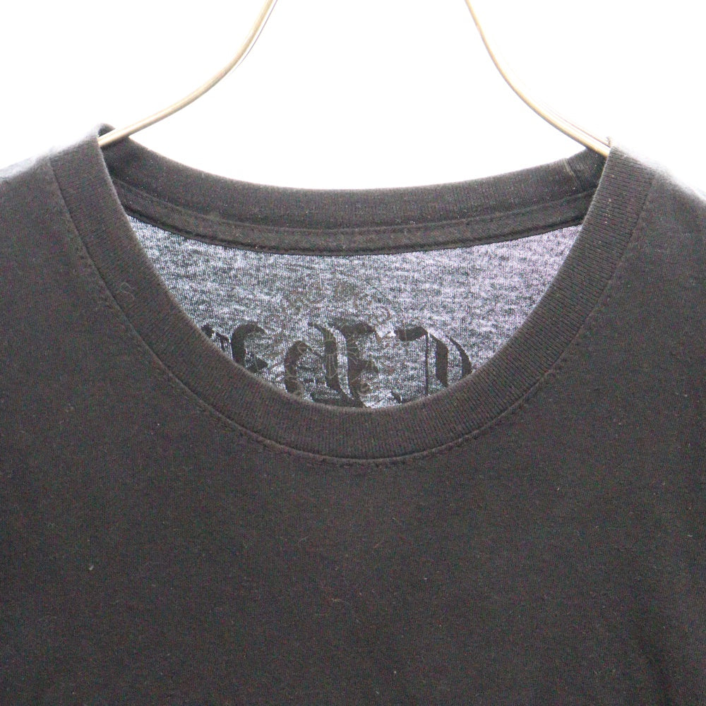 CHROME HEARTS(クロムハーツ) CH S/S /1 オールドイングリッシュ クロスプリント半袖Tシャツ ブラック