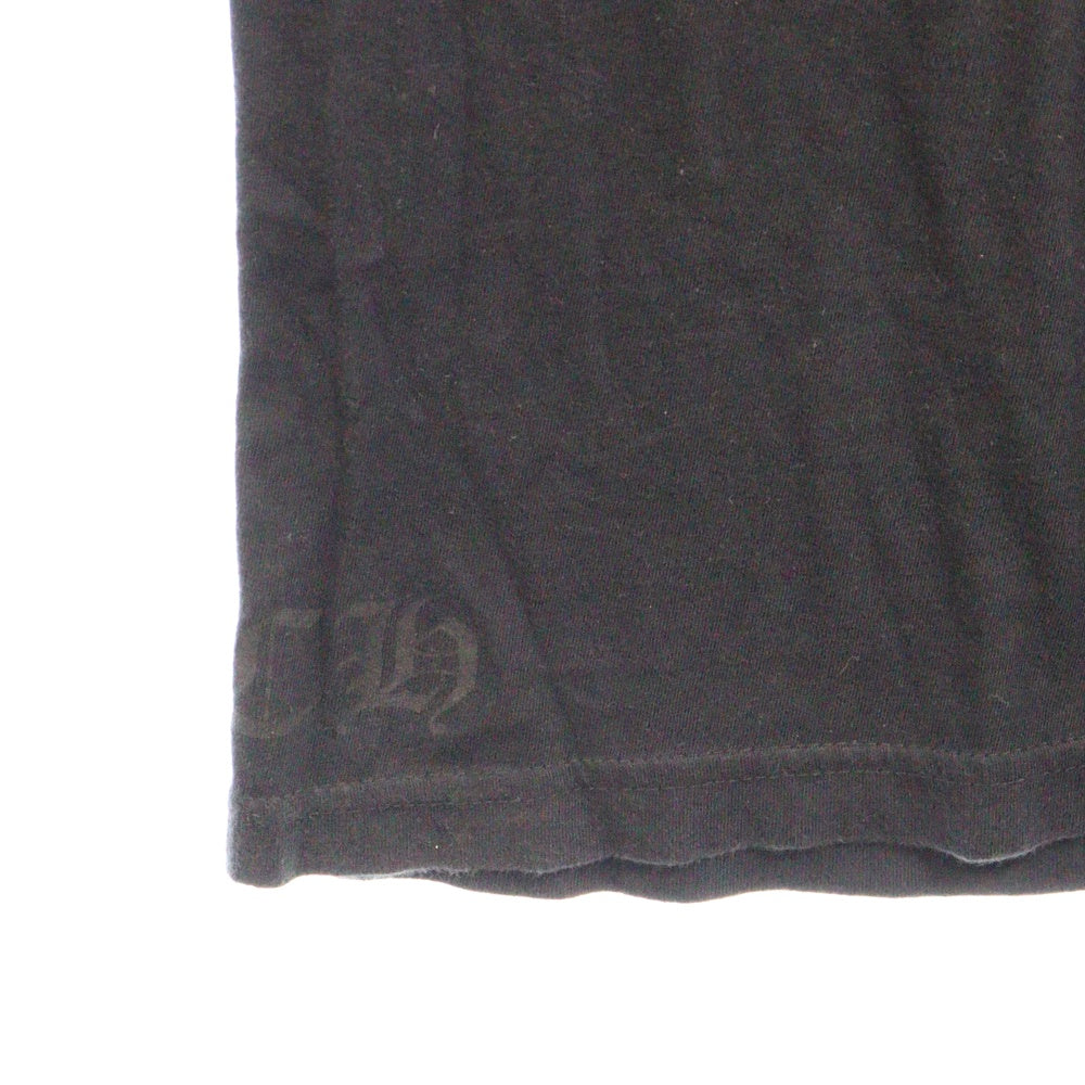 CHROME HEARTS(クロムハーツ) CH S/S /1 オールドイングリッシュ クロスプリント半袖Tシャツ ブラック