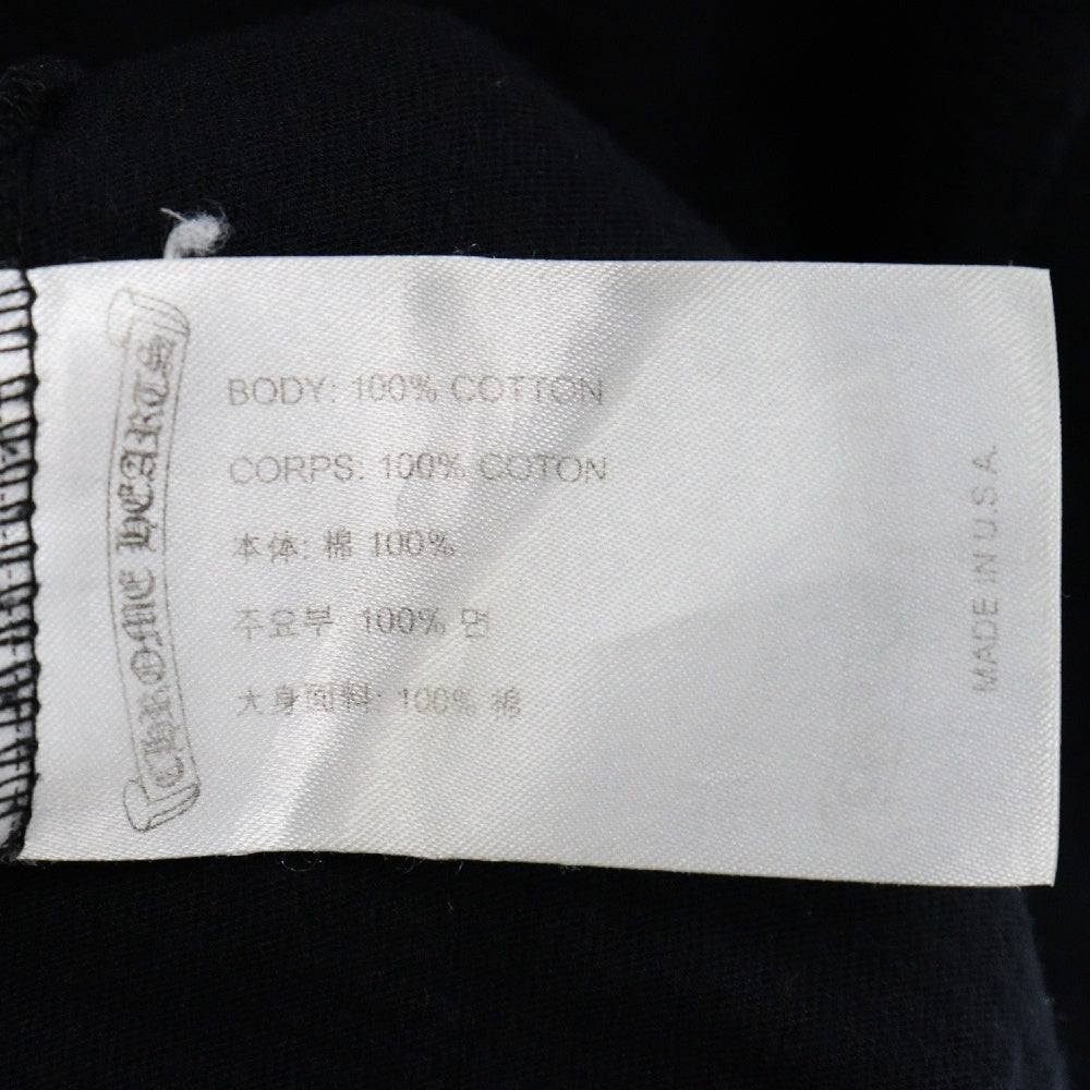 CHROME HEARTS(クロムハーツ) CH S/S /1 オールドイングリッシュ クロスプリント半袖Tシャツ ブラック