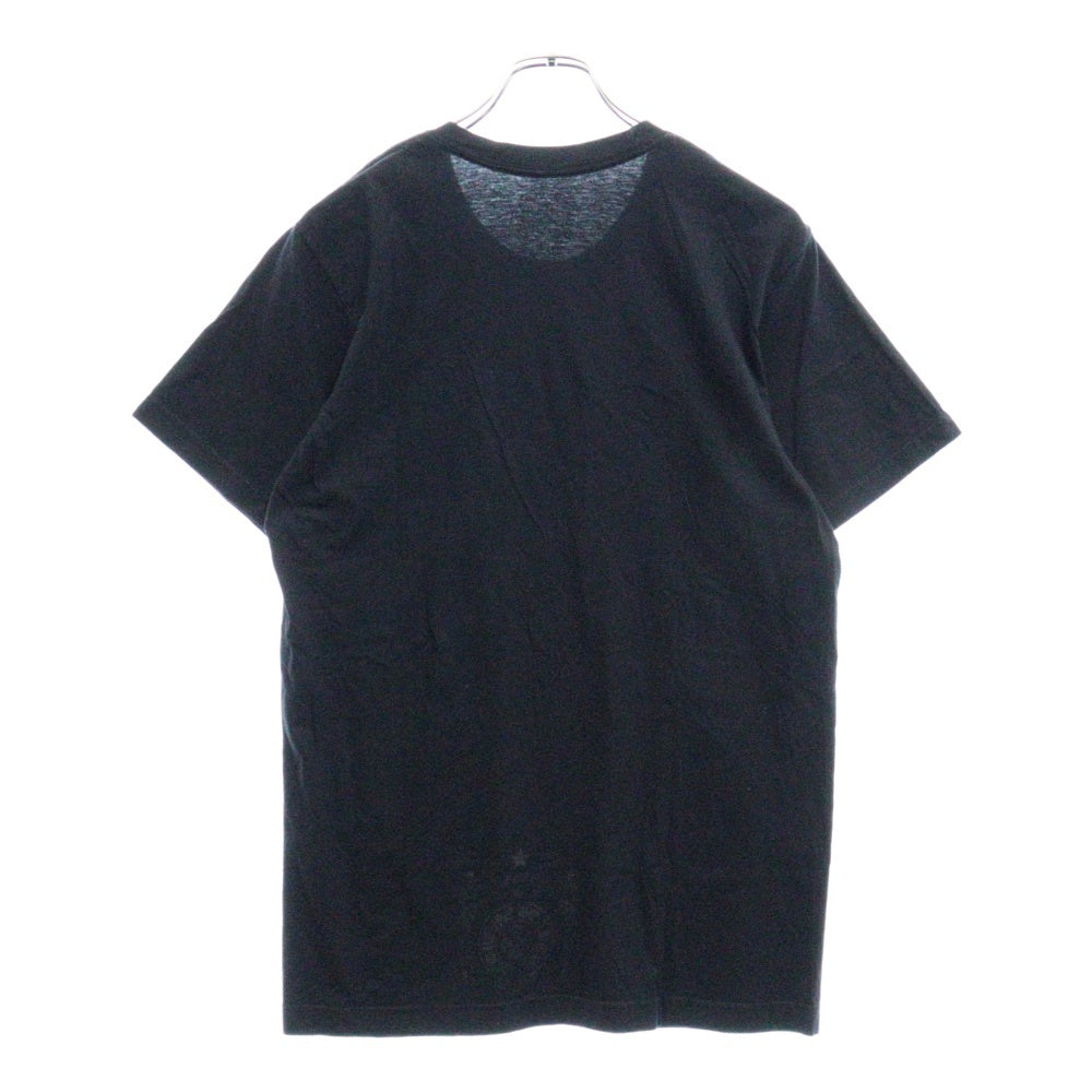 CHROME HEARTS(クロムハーツ) FOTI S/S TEE フォティ フロント ロゴプリント 半袖Tシャツ ブラック