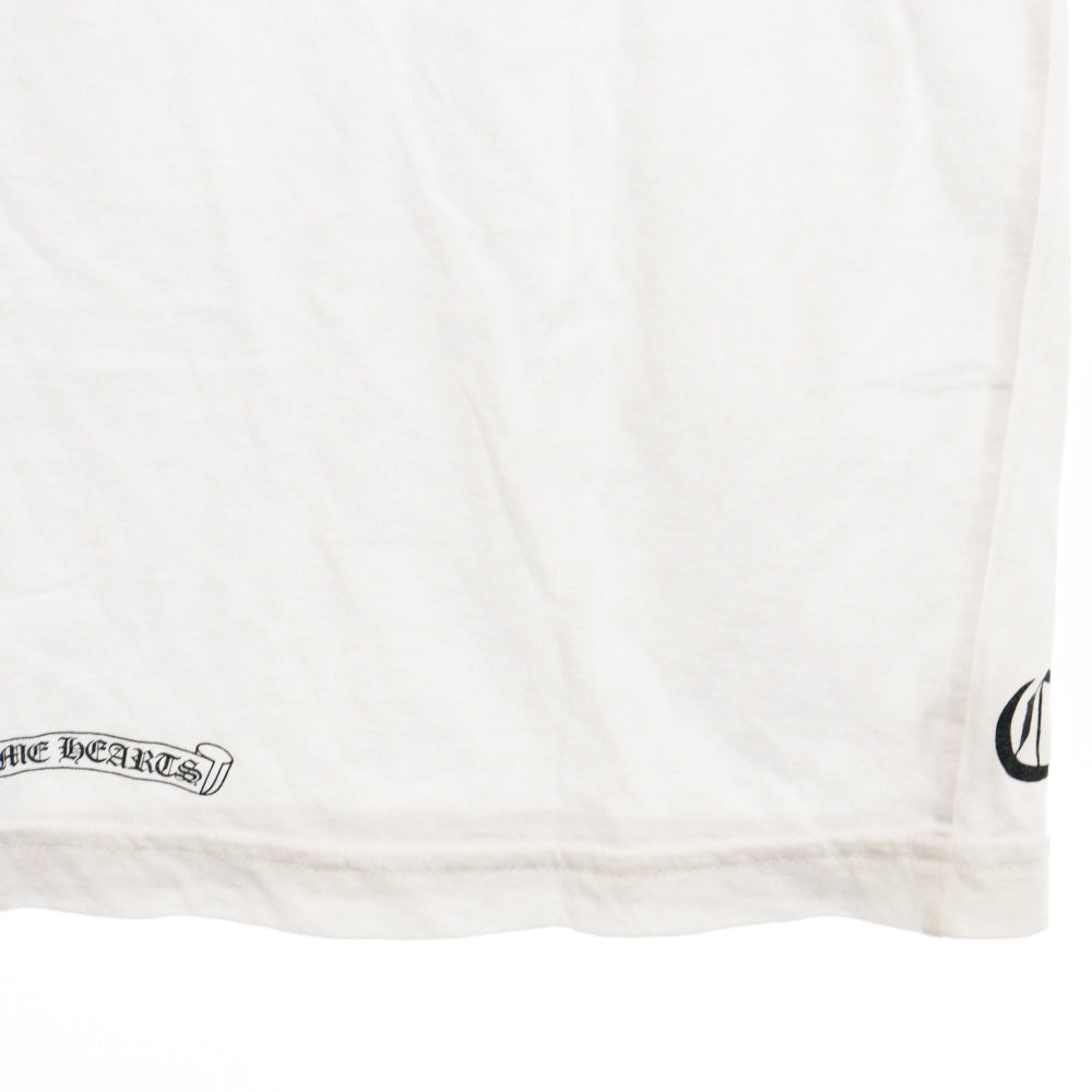 CHROME HEARTS(クロムハーツ) American Flag S/S TEE アメリカンフラッグ プリント 半袖Tシャツ ホワイト