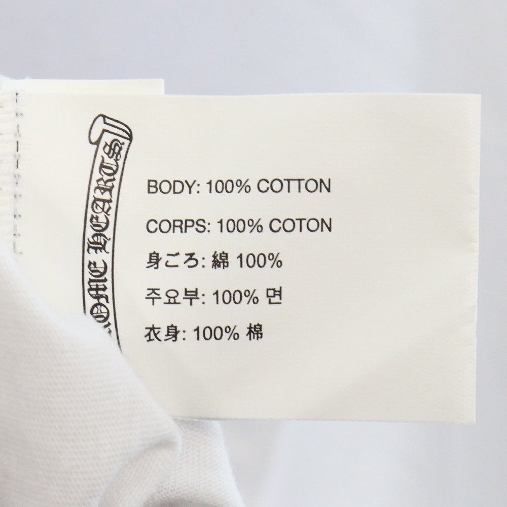 CHROME HEARTS(クロムハーツ) American Flag S/S TEE アメリカンフラッグ プリント 半袖Tシャツ ホワイト