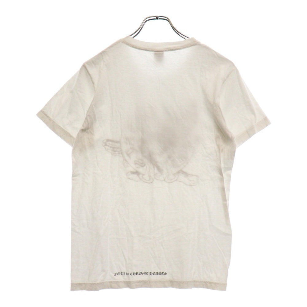 CHROME HEARTS(クロムハーツ) FOTI S/S TEE フォティ フロント ロゴプリント 半袖Tシャツ ホワイト