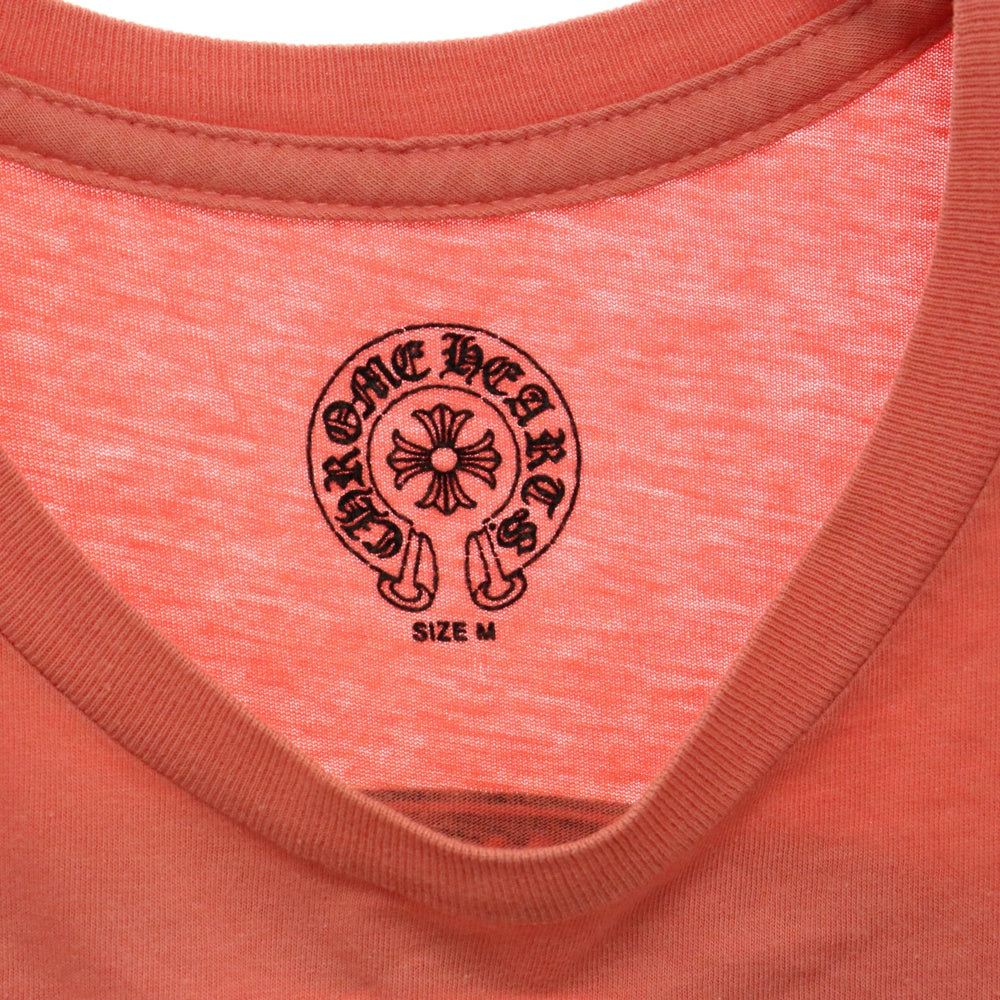 CHROME HEARTS(クロムハーツ) Scroll S/S TEE スクロールロゴプリント 半袖Tシャツ レッド