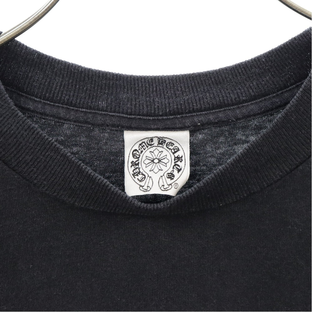 CHROME HEARTS(クロムハーツ) オールド モデル 大阪限定 バッククロスロゴプリント 半袖Tシャツ ブラック