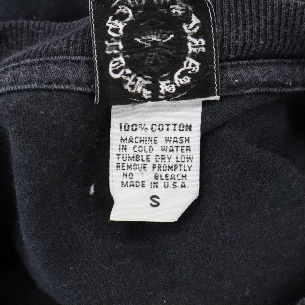 CHROME HEARTS(クロムハーツ) オールド モデル 大阪限定 バッククロスロゴプリント 半袖Tシャツ ブラック