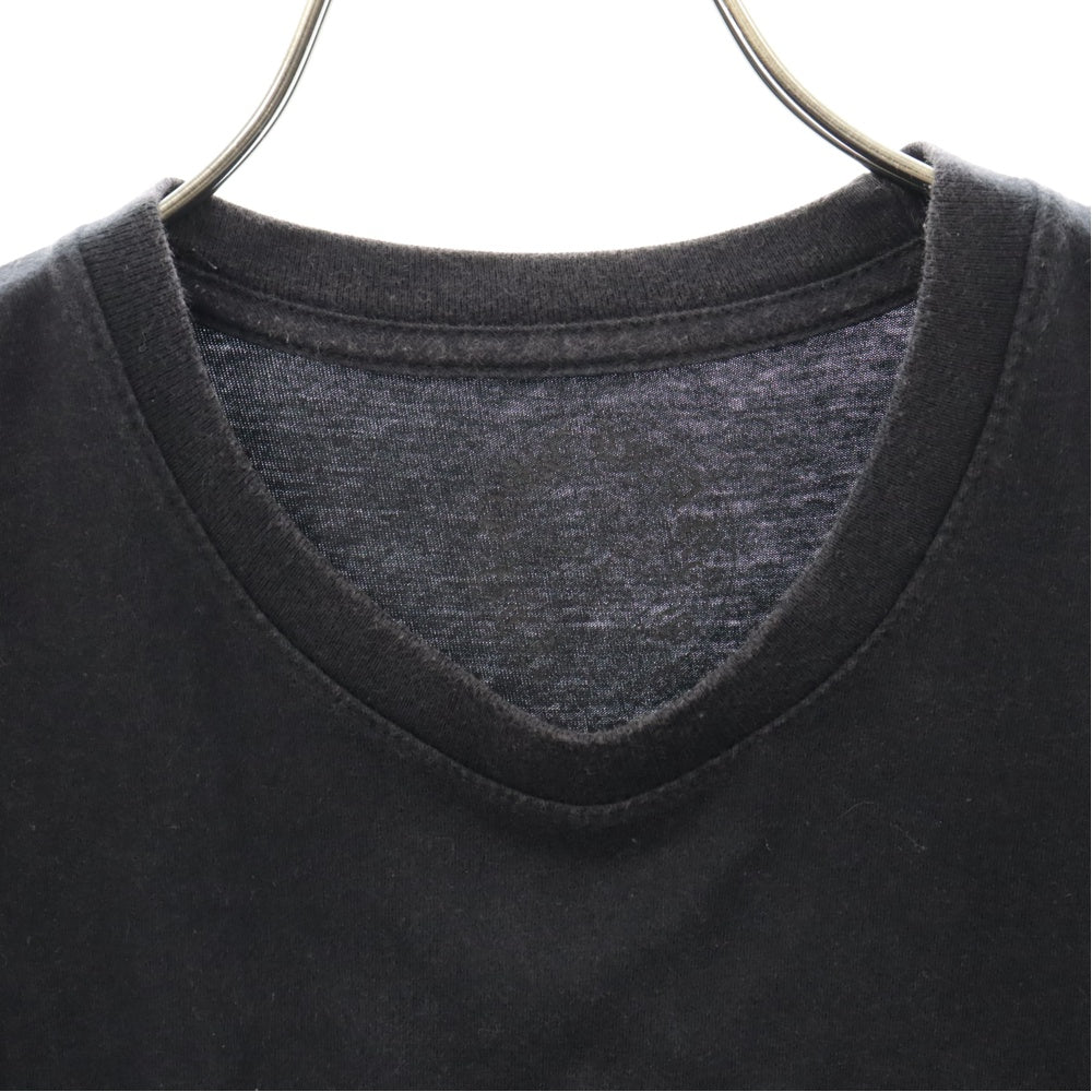 CHROME HEARTS(クロムハーツ) Pink Logo Tee ネオンピンク ロゴ 半袖Tシャツ ブラック/ピンク