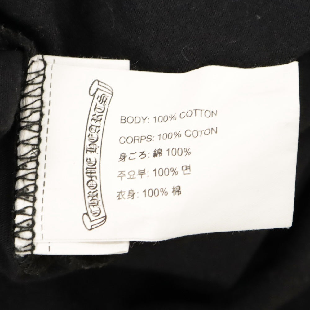 CHROME HEARTS(クロムハーツ) CH S/S TEE サイド グラデーションロゴ半袖Tシャツ ブラック