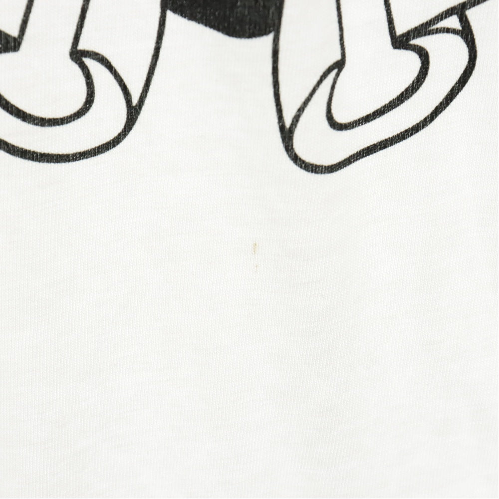 CHROME HEARTS(クロムハーツ) 12SS× COMME des GARCONS Horseshoe Logo Tee ZI-T002 ×コムデギャルソンコラボ ホースシューロゴ半袖Tシャツ ホワイト