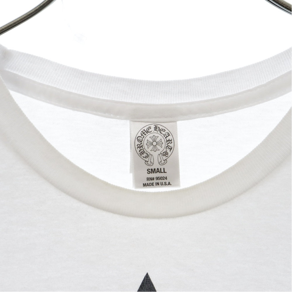 CHROME HEARTS(クロムハーツ) FOTI S/S TEE フォティ ロゴ プリント 半袖Tシャツ ホワイト