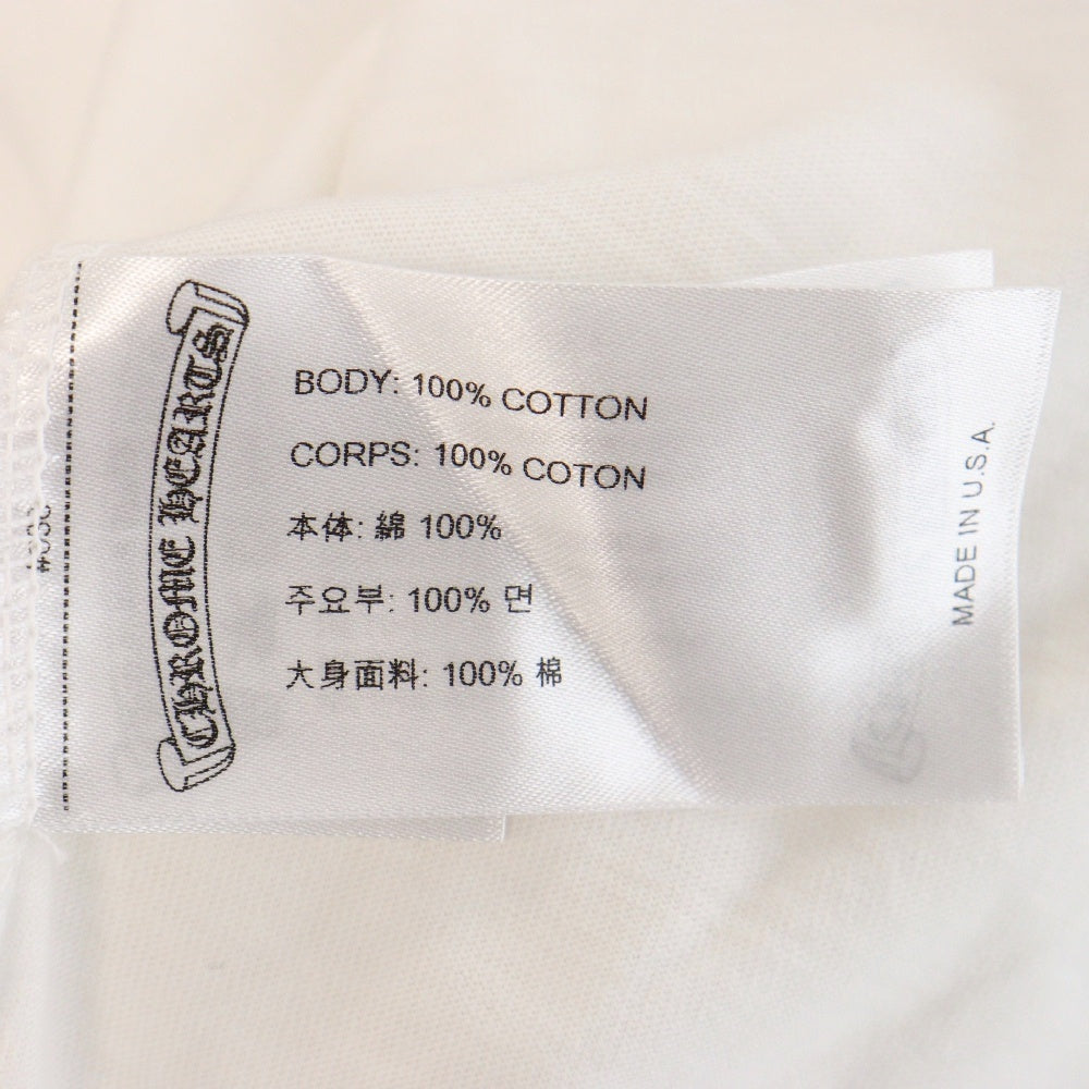 CHROME HEARTS(クロムハーツ) Old English Neck Logo Pastel Purple L/S Tee オールドイングリッシュネックロゴパステルパープルロングスリーブTシャツ 長袖カットソー ロンT