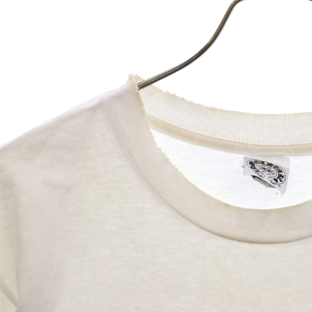 CHROME HEARTS(クロムハーツ) Back Scroll Tee バックスクロールロゴ 半袖Tシャツ ホワイト