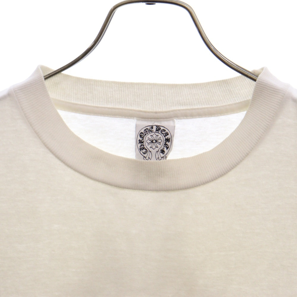 CHROME HEARTS(クロムハーツ) 東京限定 バッククロス ロゴ プリント 半袖Tシャツ ホワイト