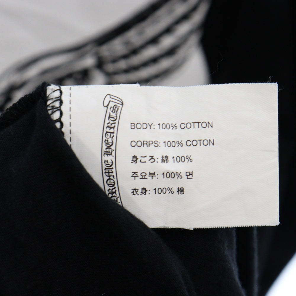 CHROME HEARTS(クロムハーツ) FOTI S/S TEE フォティ マハリア フロント フォトプリント 半袖Tシャツ ブラック