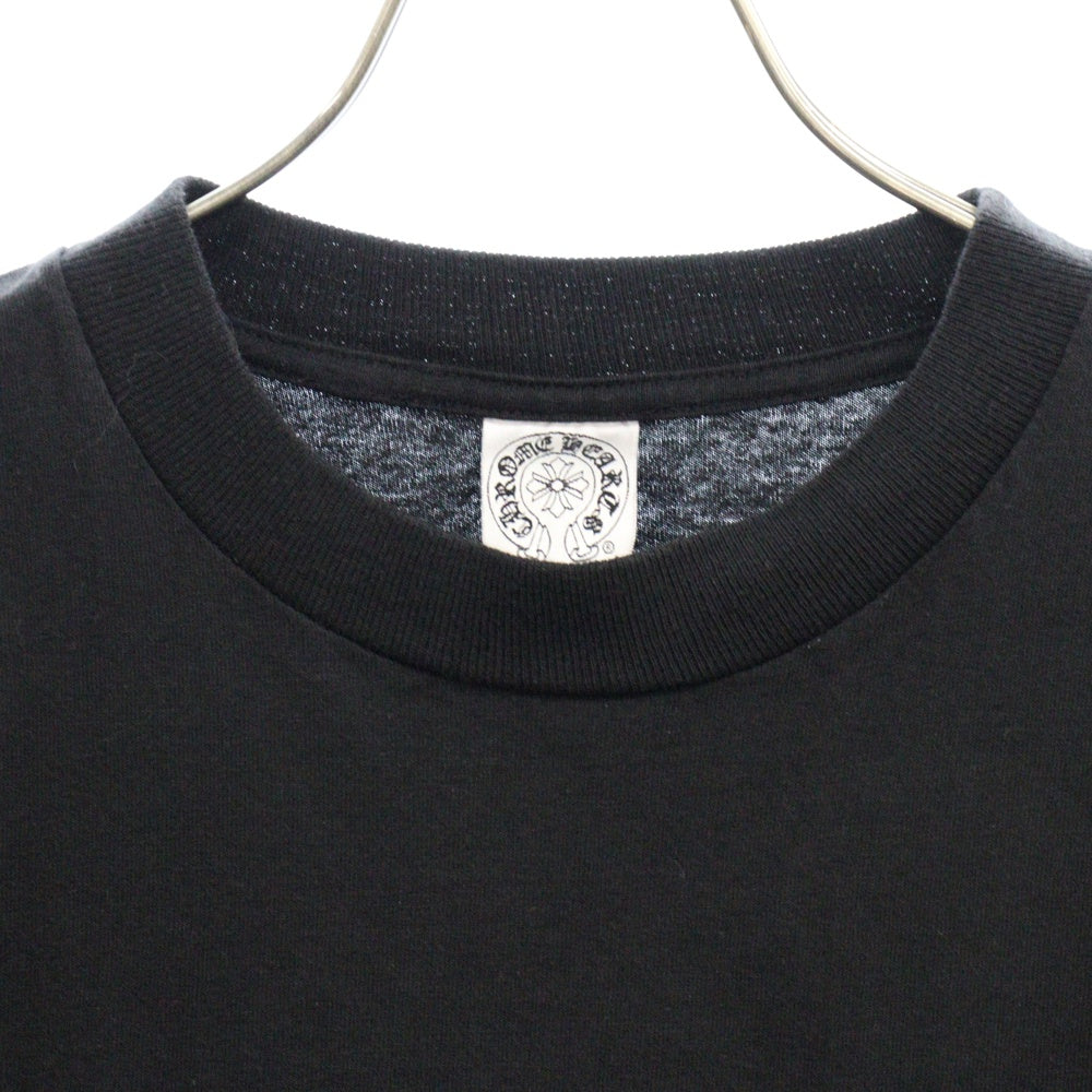 CHROME HEARTS(クロムハーツ) FOTI S/S TEE フォティ フロント ロゴ プリント 半袖Tシャツ ブラック