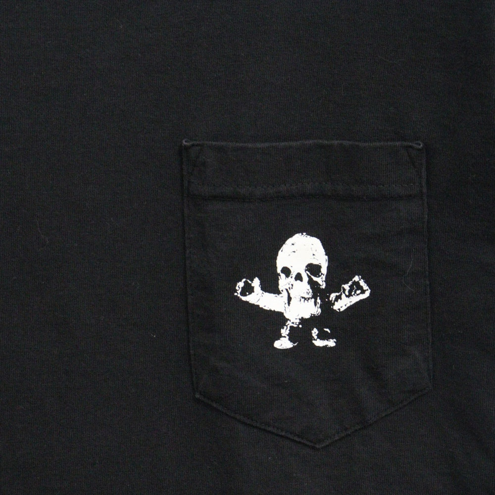 CHROME HEARTS(クロムハーツ) FOTI S/S TEE フォティ フロント ロゴ プリント 半袖Tシャツ ブラック