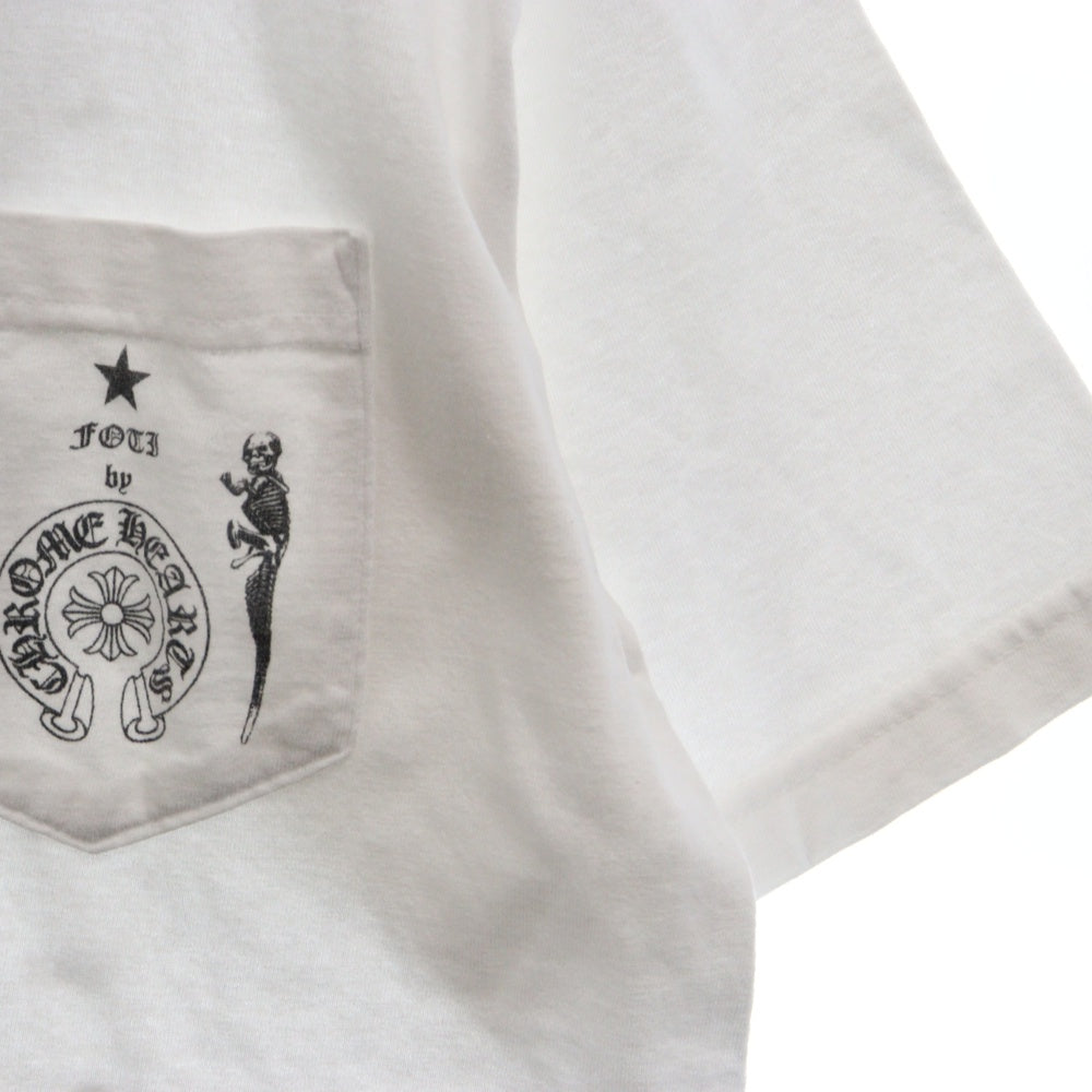 CHROME HEARTS(クロムハーツ) FOTI S/S TEE フォティ フリント フォト プリント 半袖Tシャツ ホワイト