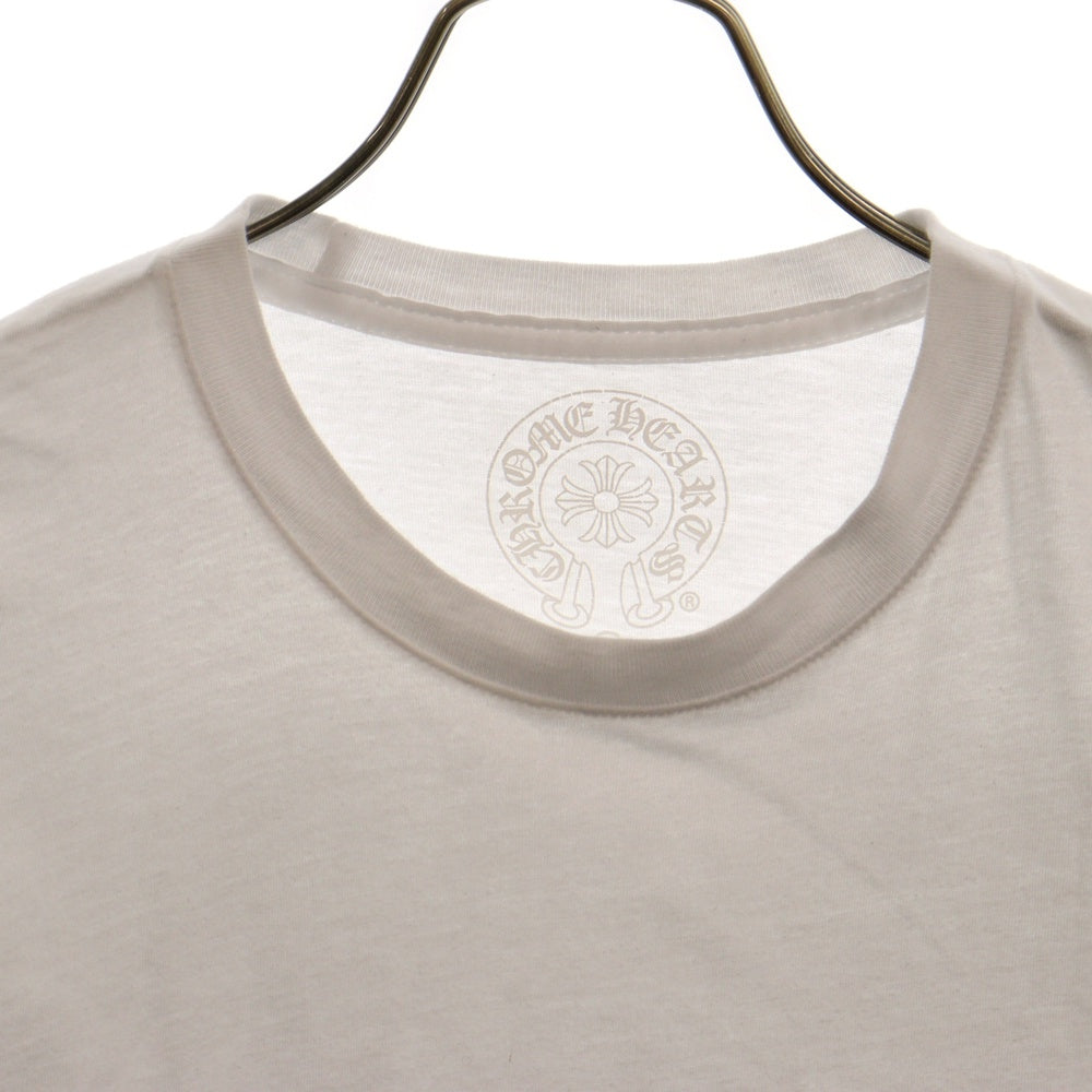 CHROME HEARTS(クロムハーツ) CH PLUS S/S TEE バック ロゴ プリント 半袖Tシャツ ホワイト