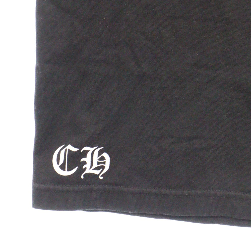 CHROME HEARTS(クロムハーツ) CH PLUS S/S TEE バックロゴ プリント 半袖Tシャツ ブラック