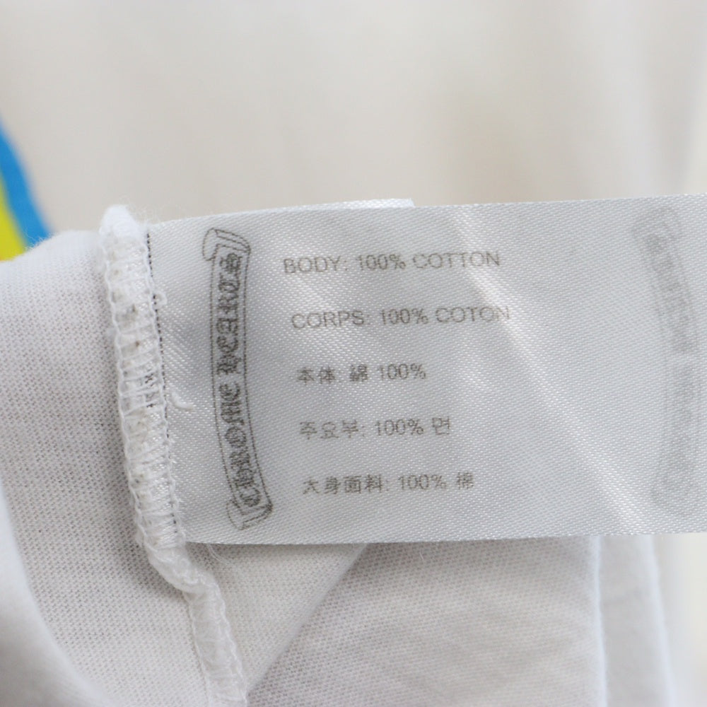CHROME HEARTS(クロムハーツ) FOTI S/S TEE フォティ フロント レインボー ロゴ プリント 半袖Tシャツ ホワイト