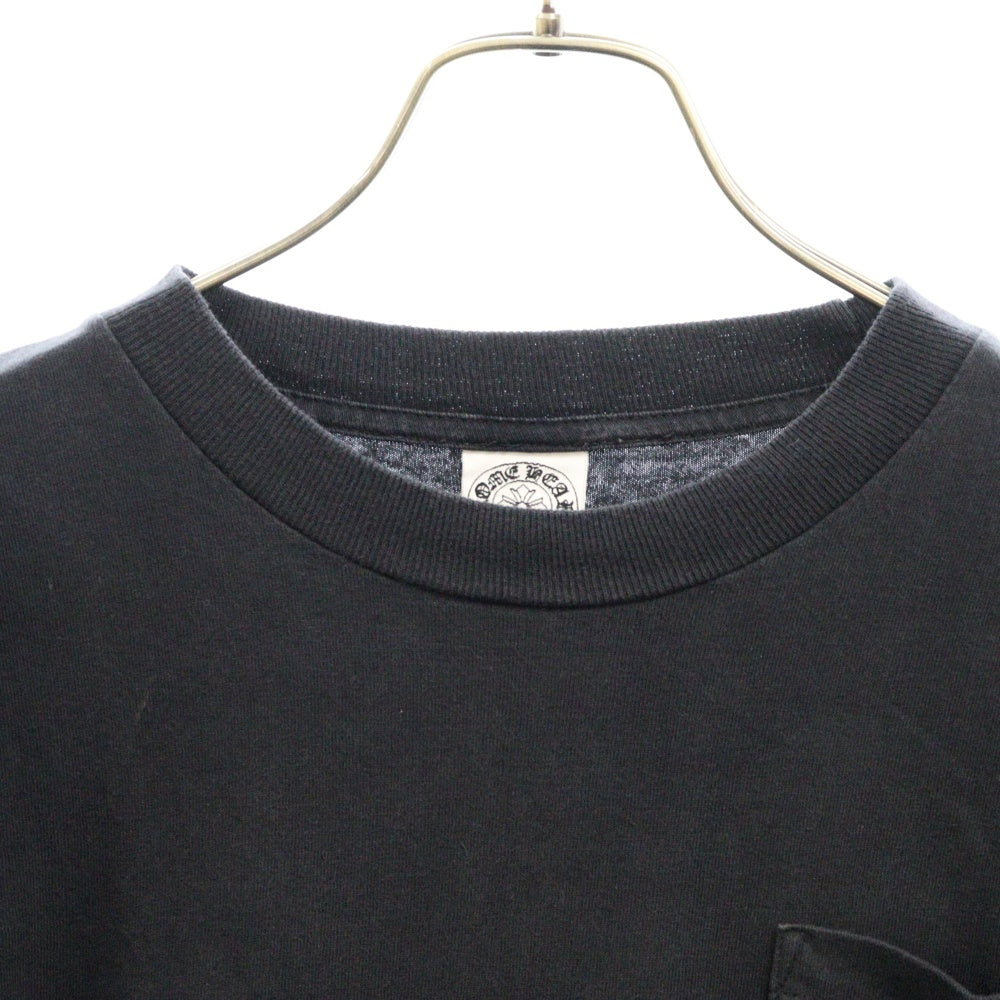 CHROME HEARTS(クロムハーツ) KYOSUKE HIMURO L/S Tee 氷室京介ロゴプリント ロングスリーブTシャツ 長袖カットソー ロンT ブラック