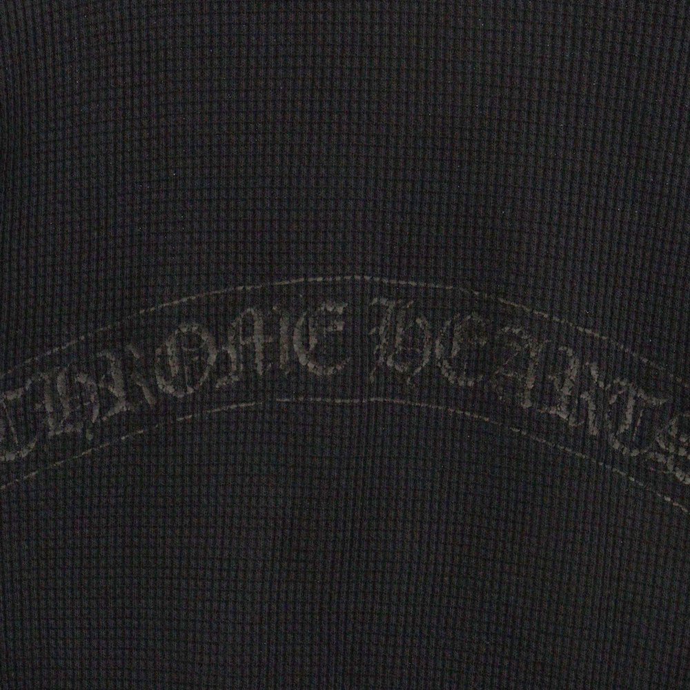 CHROME HEARTS(クロムハーツ) OLD Thermal L/S Tee オールドモデル サーマル長袖Tシャツ ブラック