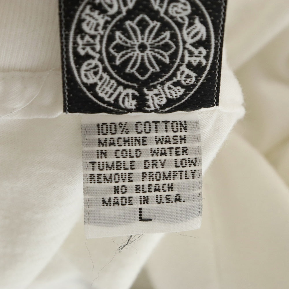 CHROME HEARTS(クロムハーツ) Los Angeles Horseshoe L/S Tee ロサンゼルス限定ロングスリーブホースシューTシャツ 長袖カットソー ロンT ブラック