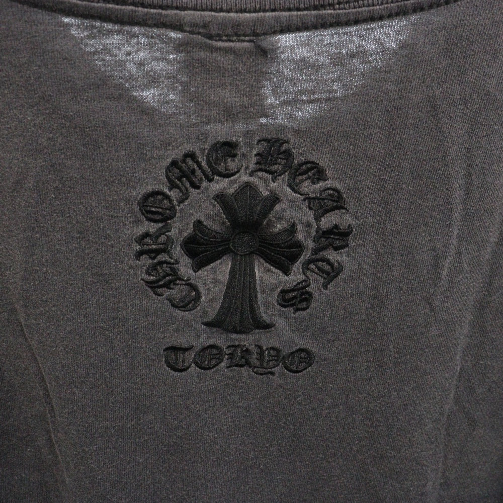 CHROME HEARTS(クロムハーツ) OLD TOKYO Dagger S/S TEE オールドモデル ダガーロゴプリント半袖Tシャツ ブラック