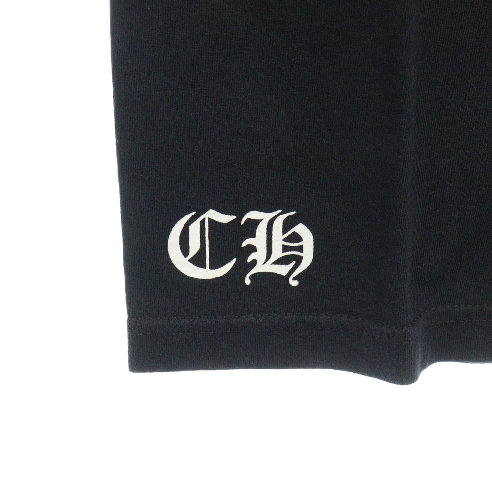 CHROME HEARTS(クロムハーツ) American Flag S/S TEE アメリカンフラッグ プリント 半袖Tシャツ ブラック