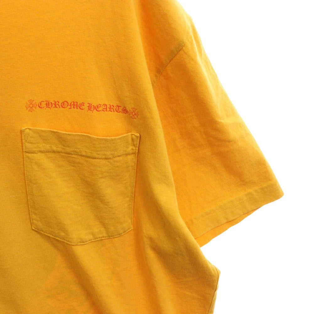 CHROME HEARTS(クロムハーツ) ×MATTY BOY PPO Mustard S/S Tee ×マッティボーイ マスタード クルーネック半袖Tシャツ イエロー