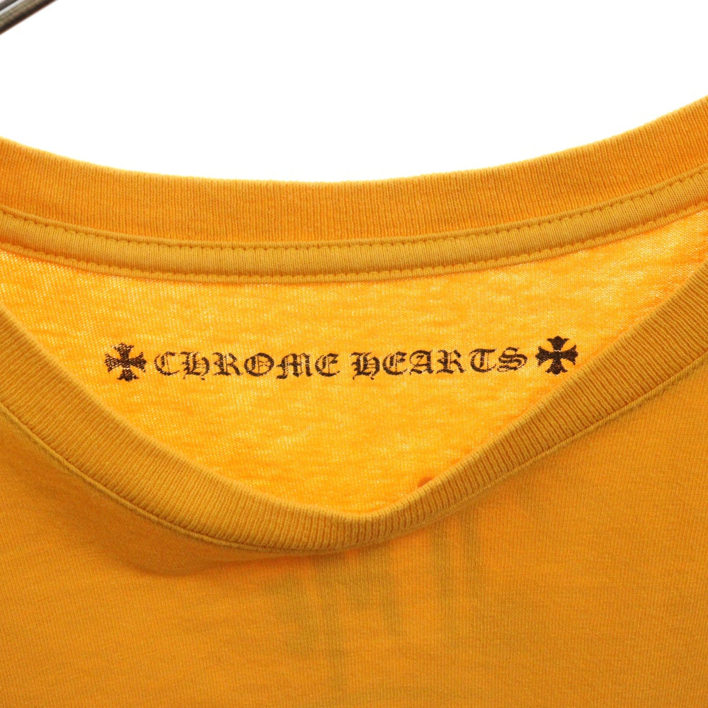 CHROME HEARTS(クロムハーツ) ×MATTY BOY PPO Mustard S/S Tee ×マッティボーイ マスタード クルーネック半袖Tシャツ イエロー