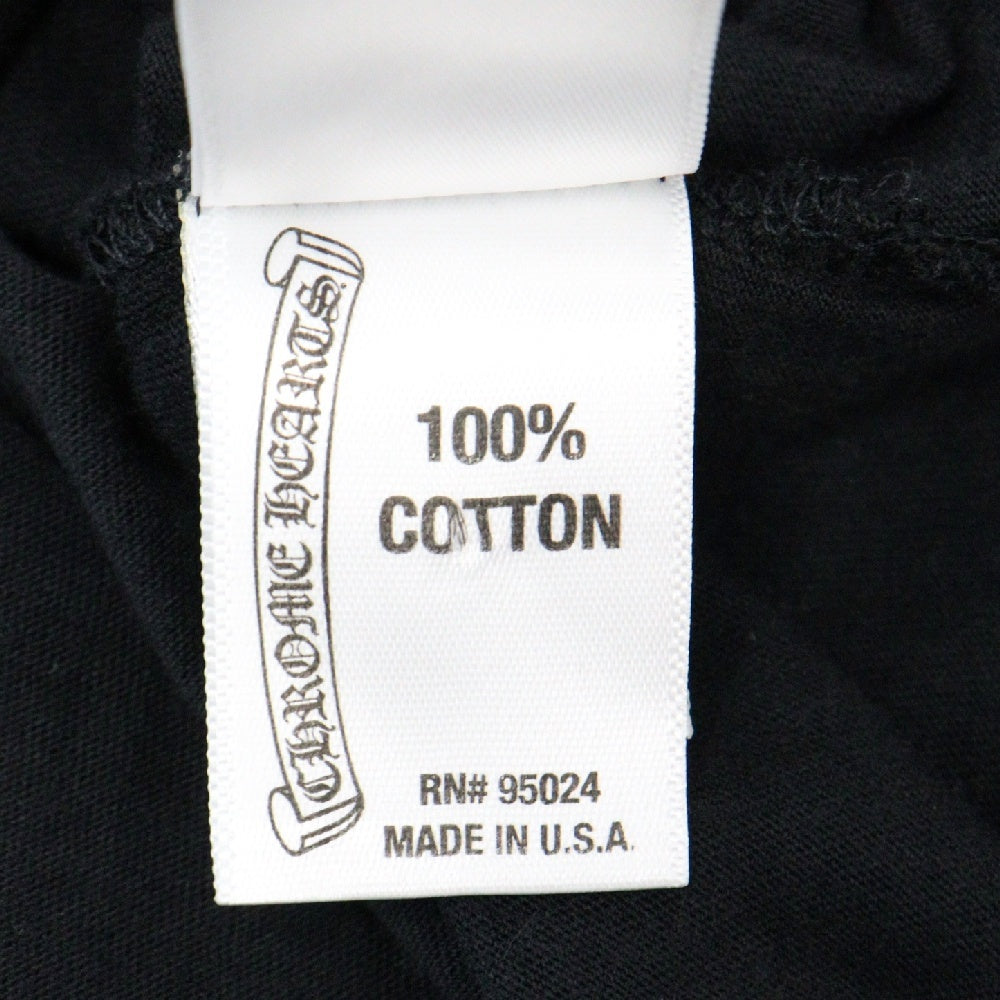 CHROME HEARTS(クロムハーツ) CH PLUS S/S Tee CHプラス ロゴ半袖Tシャツ ブラック