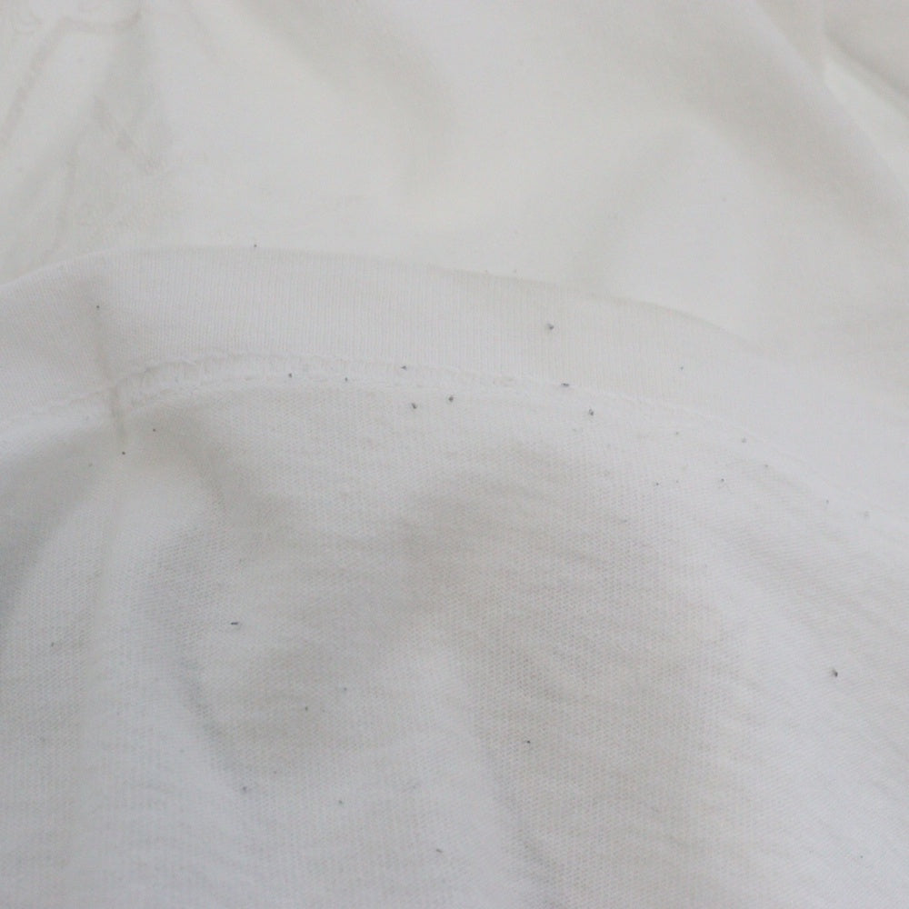 CHROME HEARTS(クロムハーツ) Side Logo Tee サイドロゴ ヴァーティカルロゴTシャツ 半袖Tシャツ ホワイト