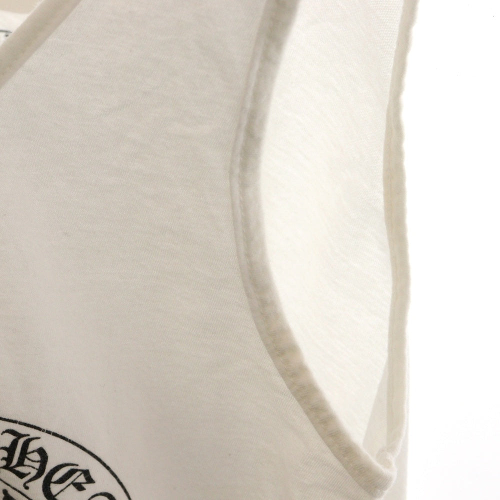 CHROME HEARTS(クロムハーツ) USA LOGO Tank Top ロゴタンクトップ レディース ホワイト