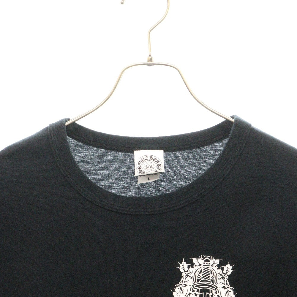 CHROME HEARTS(クロムハーツ) OLD Dagger L/S Tee×オールドモデル ダガーロゴプリント 長袖Tシャツ ブラック