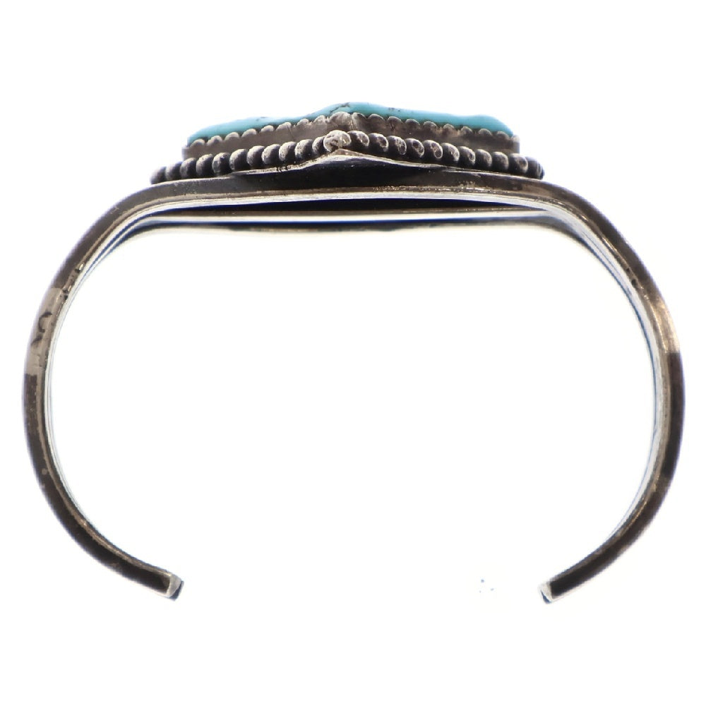 INDIAN JEWELRY(インディアンジュエリー) ナバホ族Aaron Anderson アーロンアンダーソン ターコイズ バングル