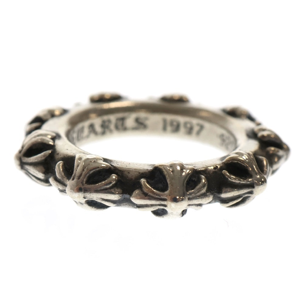 CHROME HEARTS(クロムハーツ) CROSS BAND RING クロスバンドリング 16.5号 シルバー